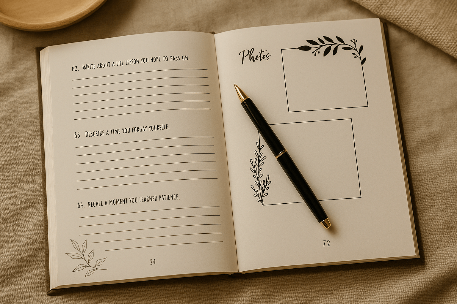 Letters for Tomorrow: A Guided Legacy Journal for the Stories Worth Saving